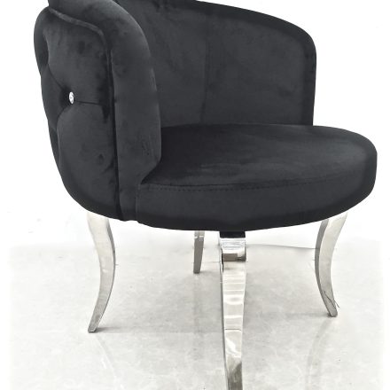Krzesło Emporio Glamour - czarne