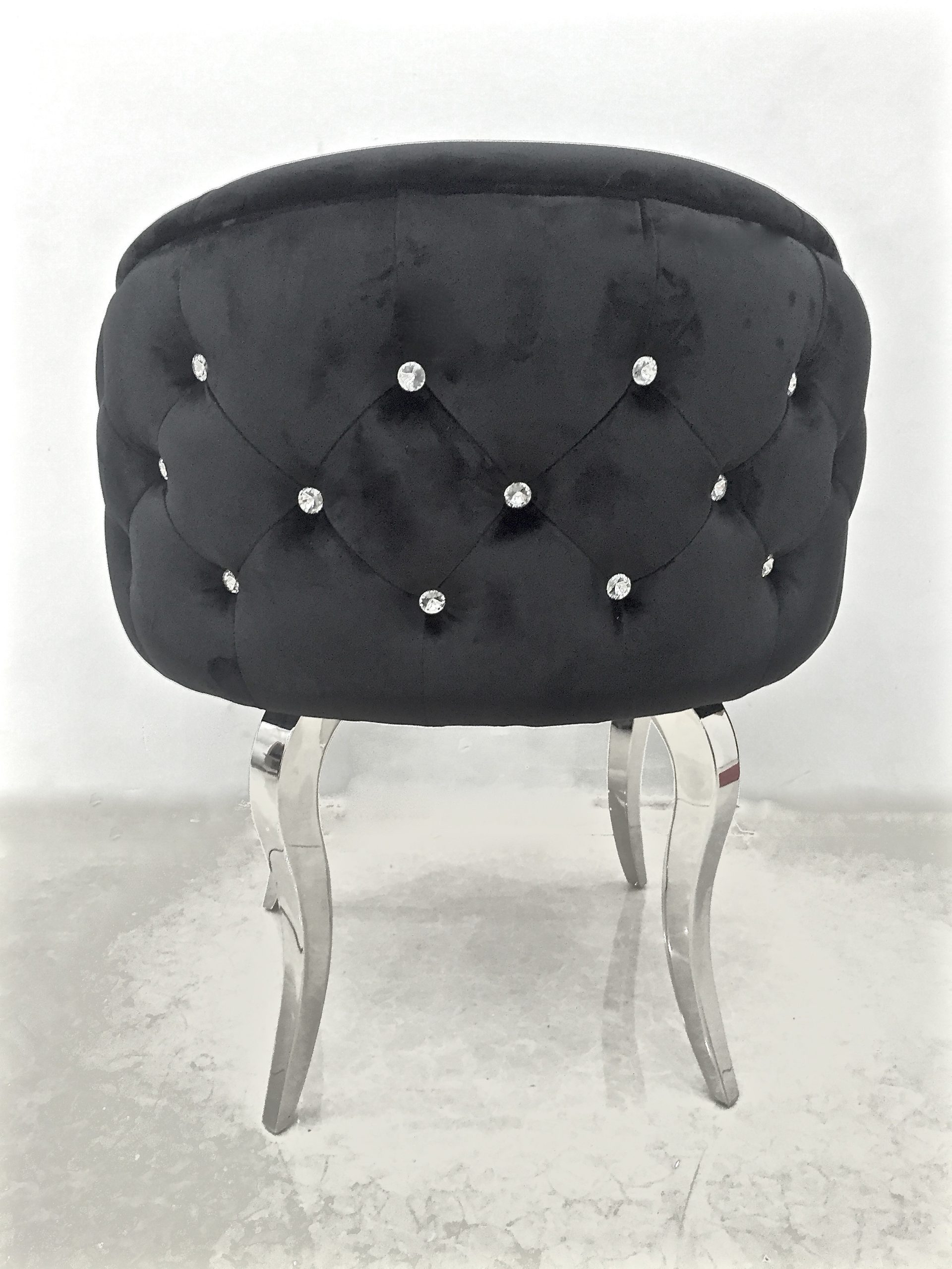 Krzesło Emporio Glamour - czarne