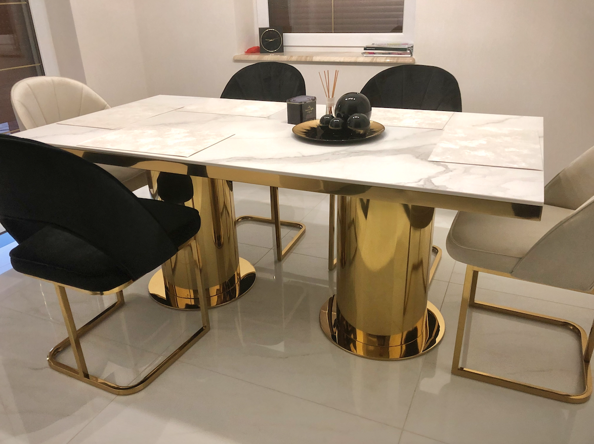 Stół Luigi Gold